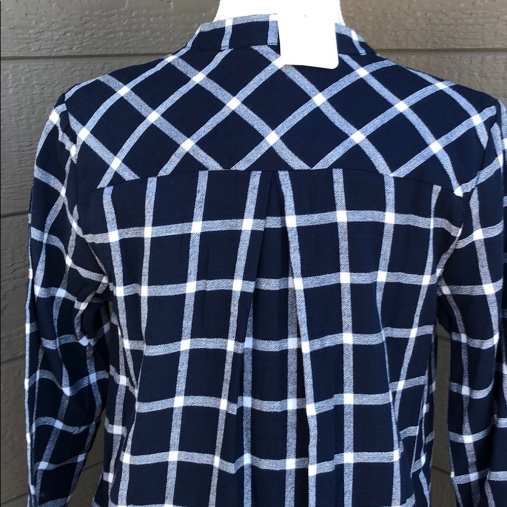 MOD REF Flannel Plaid Dress. - Picture 3 of 5
